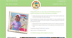 Desktop Screenshot of holidaybabykw.com